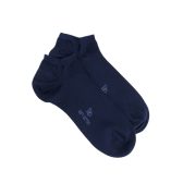 Calze da uomo in morbido cotone - Blu navy | Doré Doré