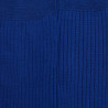 Calze lunghe da uomo a coste in 100% filo di Scozia - Blu | Doré Doré