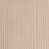 Calzini da uomo a coste in puro filato scozzese - Beige | Doré Doré