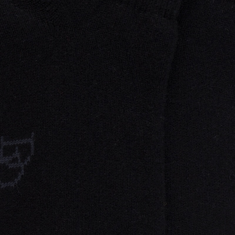 Calzino da donna in lana e cashmere Doré Doré - Nero