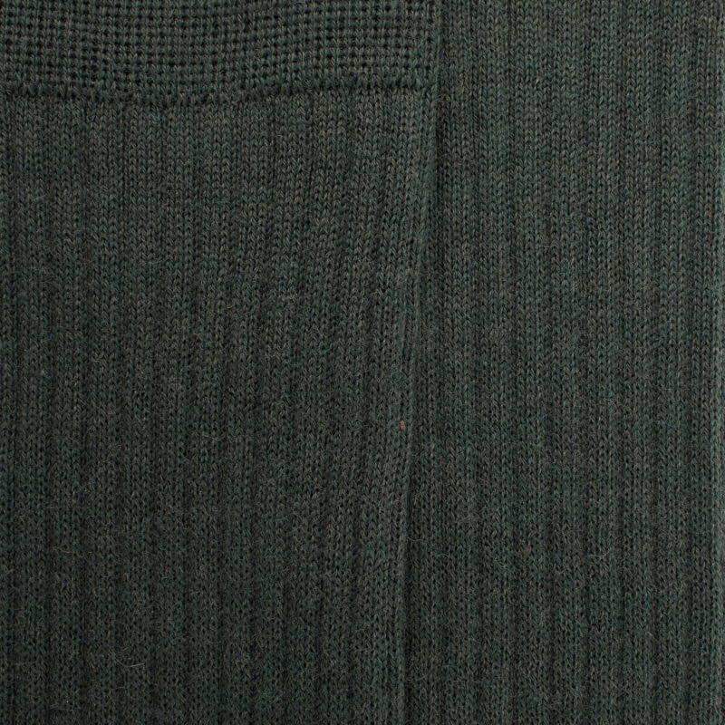 Gambaletti in lana DD in verde thuja