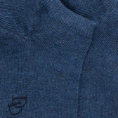 Calzini Doré Doré blu denim per bambini in cotone egiziano