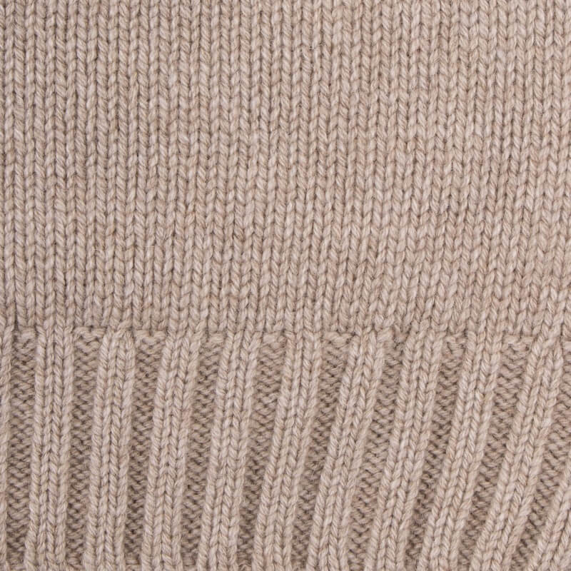 Cappello in lana merino e cashmere - Beige | Doré Doré
