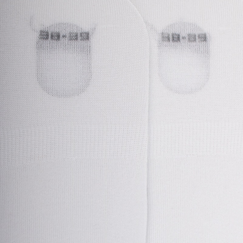 Calze invisibili da donna in cotone con strisce antiscivolo - Bianco | Anglaise Doré Doré