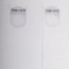 Calze invisibili da donna in cotone con strisce antiscivolo - Bianco | Anglaise Doré Doré