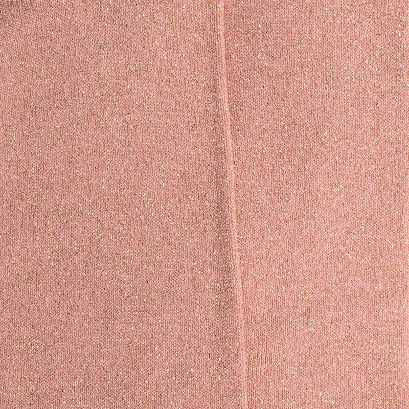 Collant da bambino in cotone effetto brillante - Rosa pralina | Doré Doré