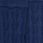 Gambaletti in cotone traforato per bambini - Bleu Voilier | Doré Doré