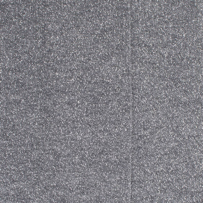 Collant da bambino in cotone effetto brillante - Grigio Oxford | Doré Doré