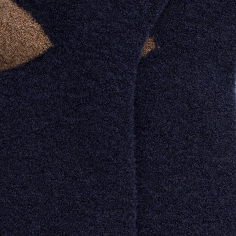 Calze da donna in lana polare - Blu marino | Doré Doré