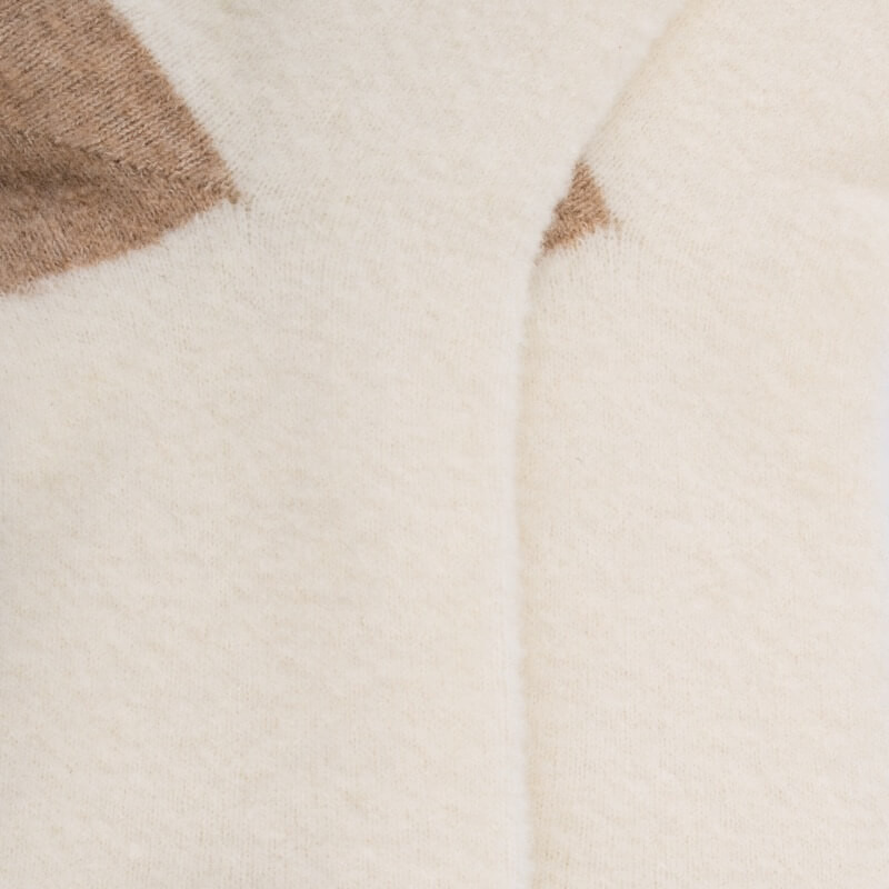 Calze da donna in lana polare - Ecru | Doré Doré