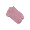 Calze da donna in cotone con effetto brillante - Rosa cipria