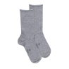 Calze corte da donna in TENCEL™ Lyocell tinta unita - Grigio roccioso