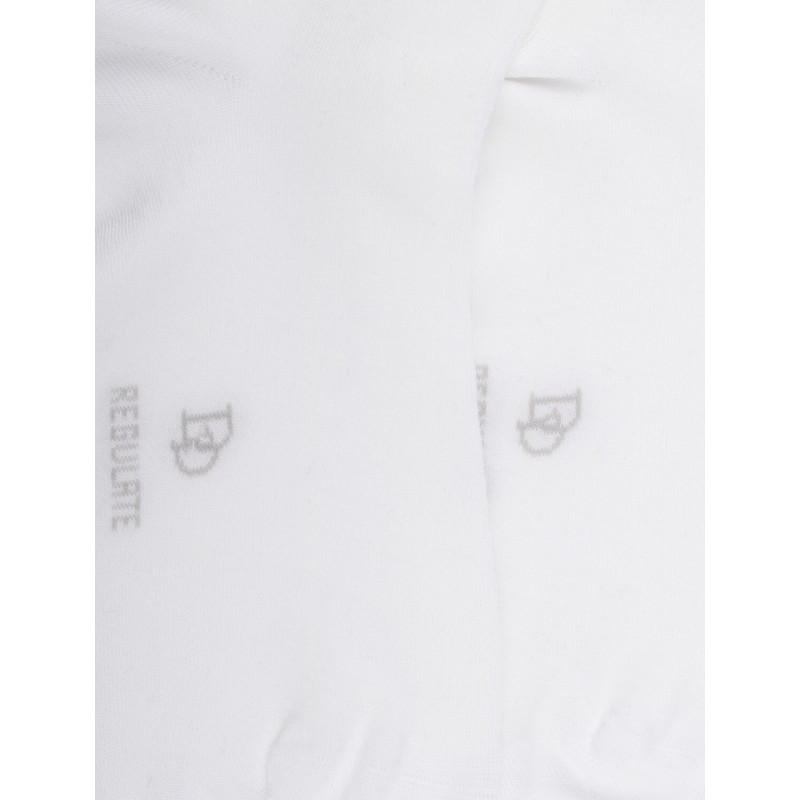 Calze corte da donna in TENCEL™ Lyocell tinta unita - Bianco | Doré Doré
