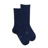 Calze corte da donna in TENCEL™ Lyocell tinta unita - Blu