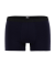Boxer intimo da uomo in cotone elasticizzato tinta unita con elastico logato - Blu marino scuro
