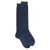 Gambaletti da donna in lana e cashmere - Blu