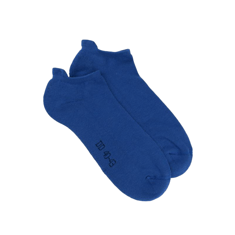 Calzini da uomo in cotone con suola comfort - Bleu Bassin | Anglaise Doré Doré