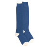 Calze lunghe da donna in lana polare  - Bleu
