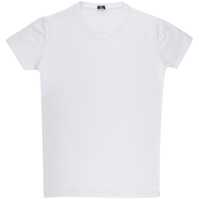Uomo t-shirt in cotone tinta unita - Bianco | Doré Doré