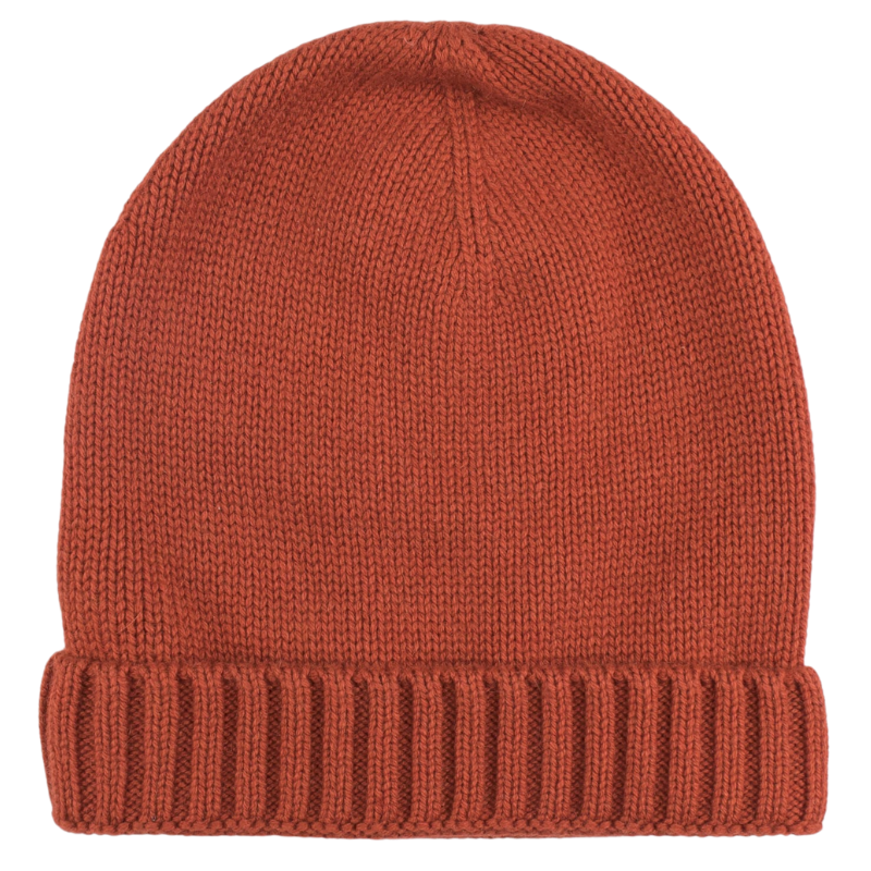 Cappello in lana merino e cashmere - Rame