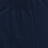 Chaussettes luxe en fil d'écosse extra fin - Bleu marine foncé
