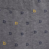 Chaussettes Doré Doré noires pour femme en coton égyptien