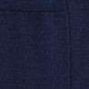 Calzini leggeri da uomo in filato tartan e poliammide - Navy Bleu | Doré Doré