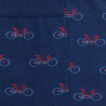 Calzini da bicicletta da uomo in cotone - Sailboat Blue e Flag Blue Doré Doré