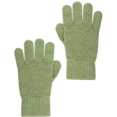 Guanti unisex in lana e cashmere tinta unita - Verde Aspen | Doré Doré