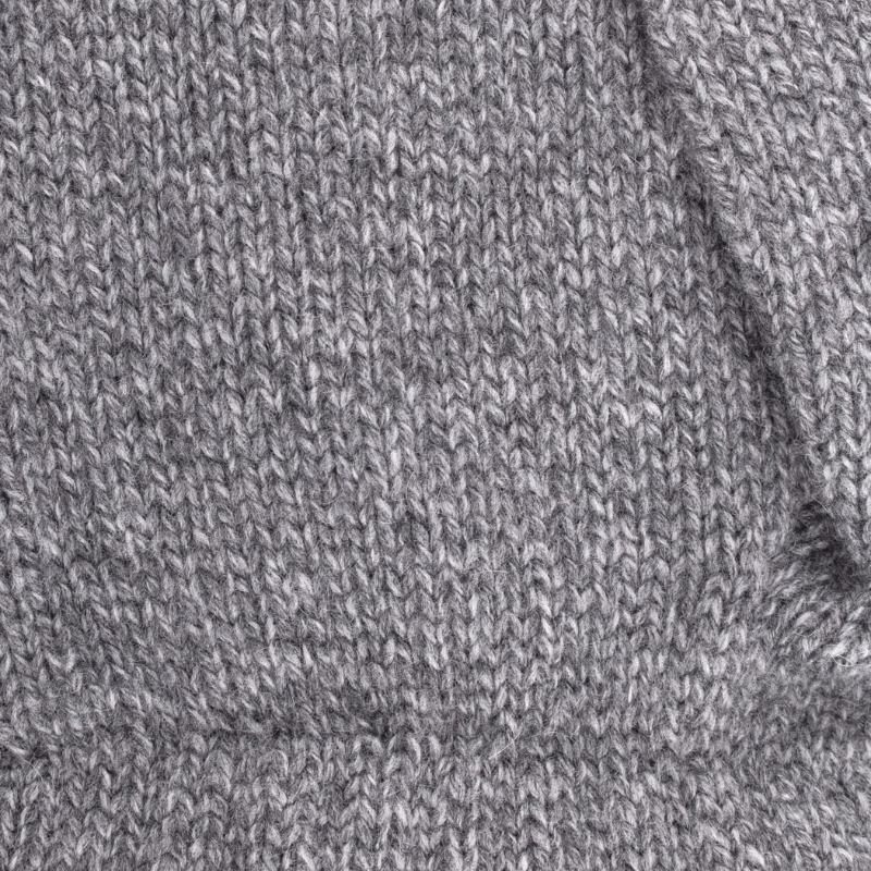 Guanti unisex in lana e cashmere tinta unita - Grigio Oxford | Doré Doré