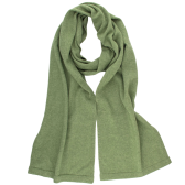 Sciarpa unisex in lana e cashmere - Verde Aspen | Doré Doré