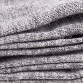 Calze da donna Doré Doré Sensation in lana e cotone - Grigio
