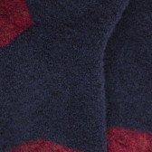 Gambaletti in pile DD per bambini - Blu e rosso