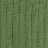 Calzini a coste in morbido cotone per bambini - Verde