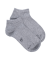 Calze per bambini in cotone grigio lucido