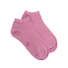 Calzini per bambini in cotone e lurex lucido - Rosa