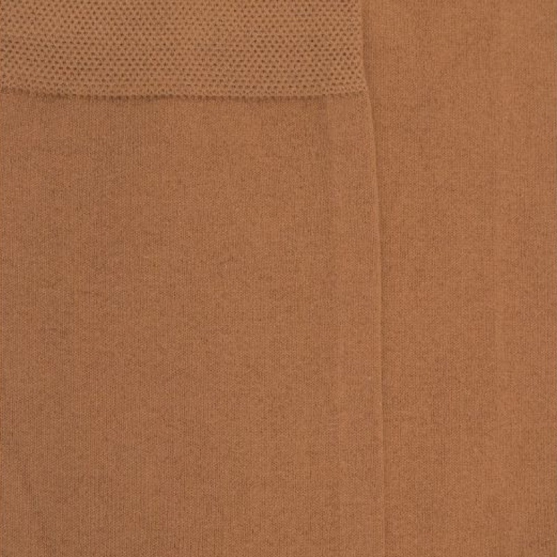Calze da donna in cotone con bordi morbidi - Camel | Doré Doré