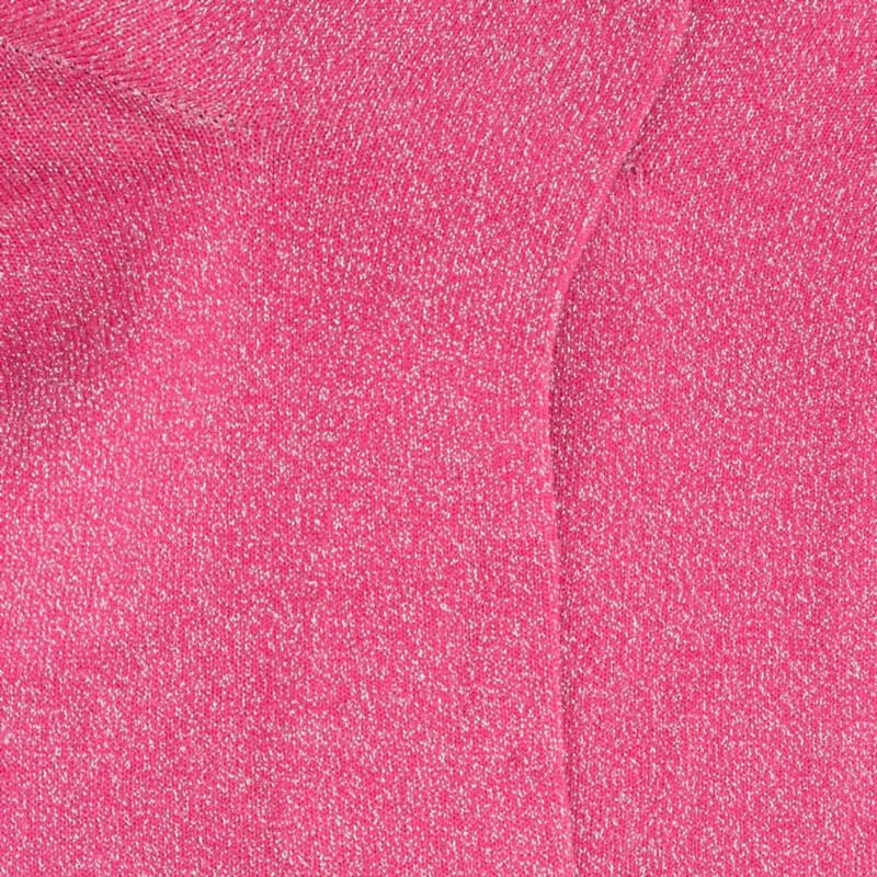 Calze corte da donna in cotone con effetto brillante - Rosa | Doré Doré