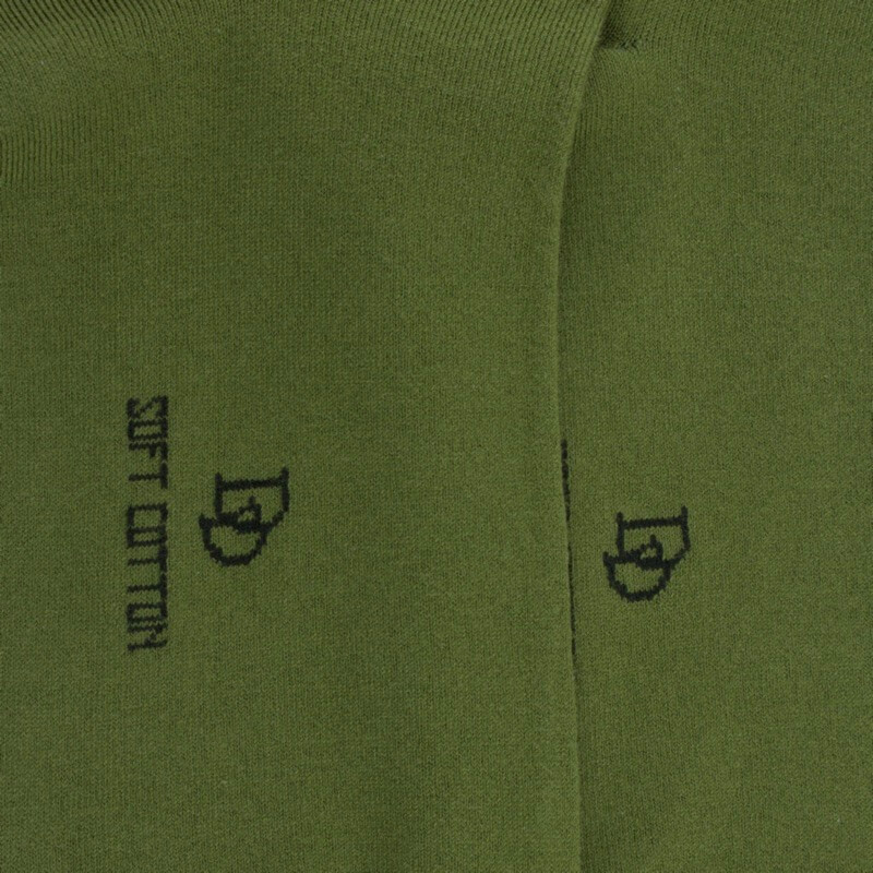 Calze da donna in cotone con bordi morbidi - Verde | Doré Doré