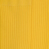 Calze da donna a coste in filo di Scozia - Giallo  | Doré Doré