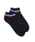 Calze corte sportive da uomo in spugna di cotone - Blu marino scuro