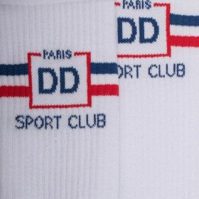 Calze sportive da donna in spugna di cotone - Bianco | Doré Doré