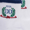 Calze corte sportive da donna in spugna di cotone DD 1819 - Bianco | Doré Doré
