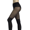 Collant parigino Fancy Feint - Noir | Doré Doré