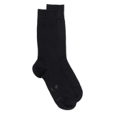 Confezione da 7 paia di calzini da uomo leggeri in filato tartan e poliammide - Nero | Doré Doré