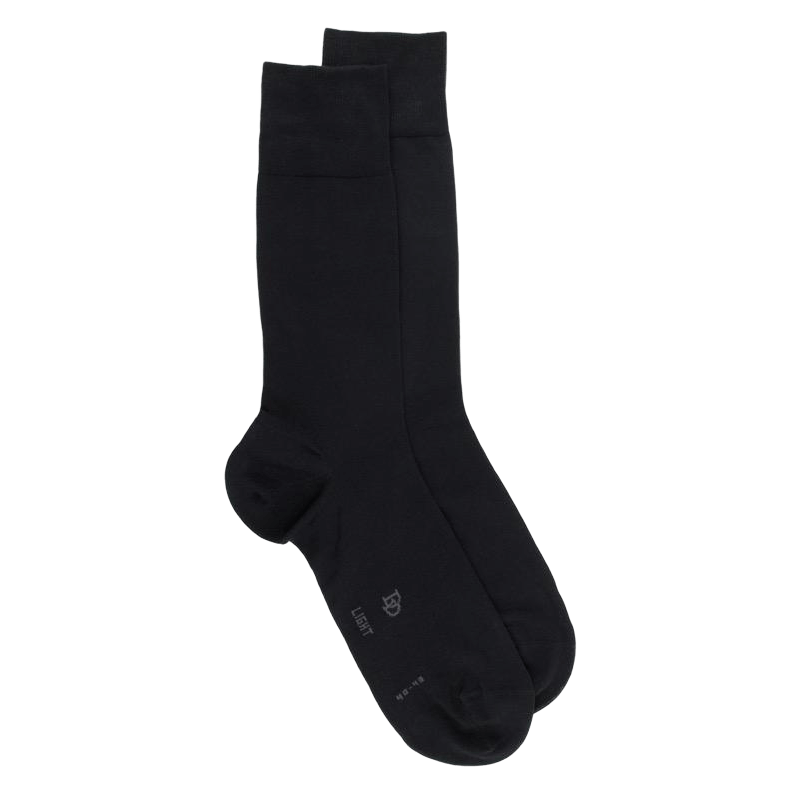 Confezione da 7 paia di calzini da uomo leggeri in filato tartan e poliammide - Nero | Doré Doré