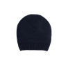 Cappello in lana merino e cashmere - Blu scuro