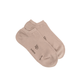 Calzini beige da donna Doré Doré in cotone egiziano