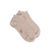 Calzino da donna in lana e cashmere Doré Doré - Beige