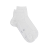 Calzini da uomo leggeri in filato tartan - Bianco | Doré Doré